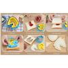 Sandwich and Cookie Cutter Set for Kids Fun Shape Bread Crust Removers Heart Dinosaur Star and More for Snacks and Baking Tools