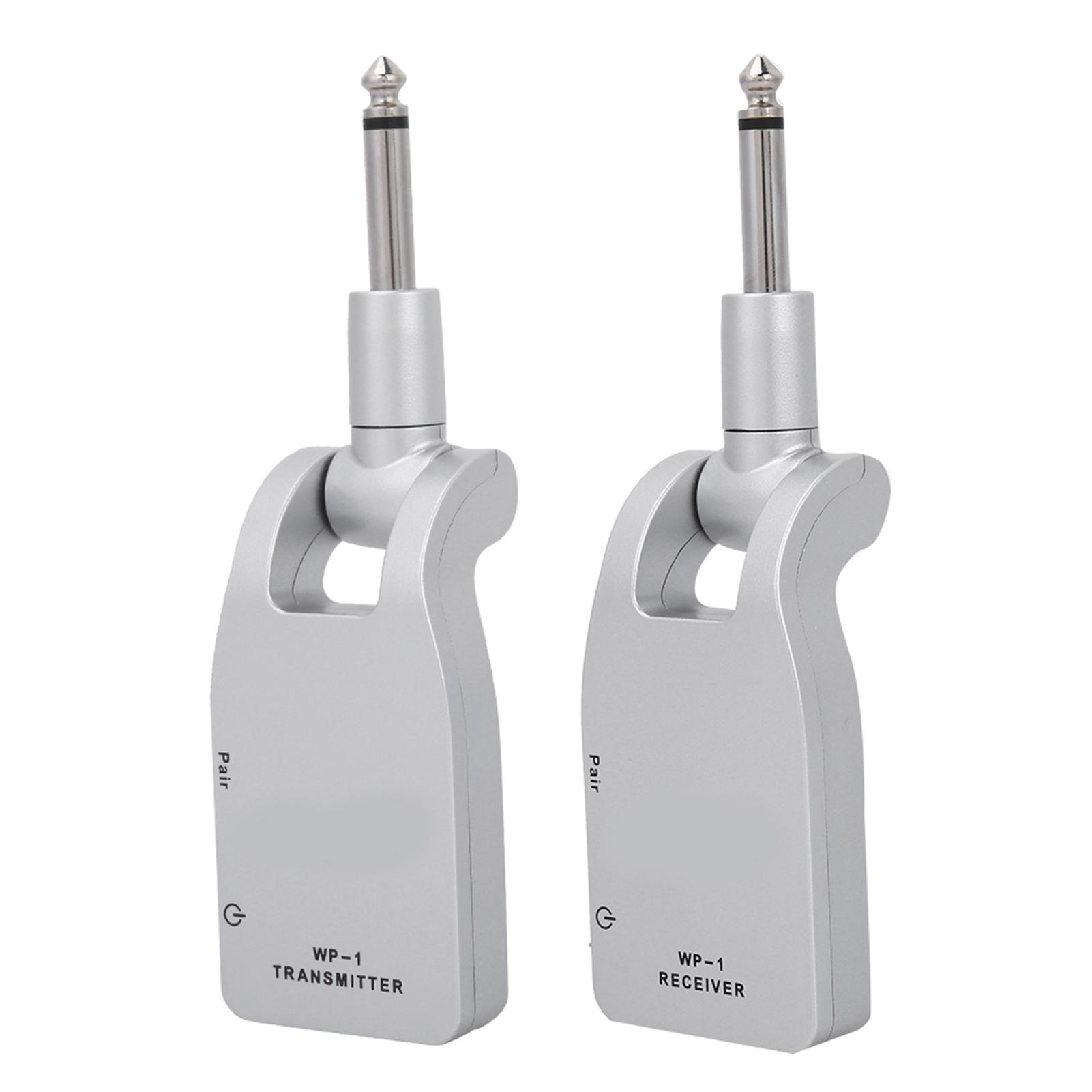 

WP 1 2.4G Wireless Guitar System Transmitter Receiver for Electric Guitar