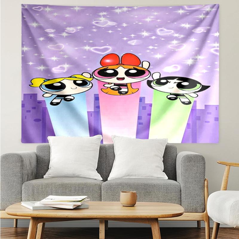 1PC Power police Adventure K-pop music group Tapestry Accessories for Bedroom,Livingroom, dormitory Room Wall Decor Fan Birthday Gifts