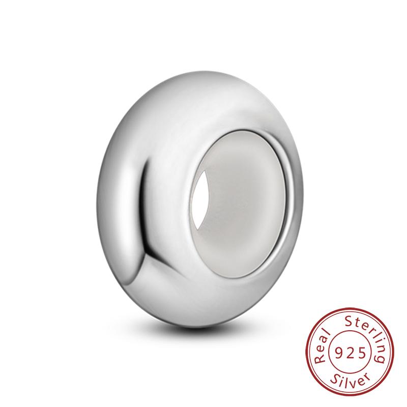 Fit Original Charms Beads Copper Clip Charms Zircon Silicone Spacer Beads For Bracelet Women Diy Gift Party