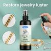 Jewelry Polishing Agent Spray, Tarnish Remover Spray for Gold Silver Bracelet Ring Necklace, Restores Shine for Metal Jewellery