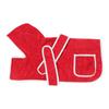 Quick-Dry Pet Robe With Hood Large Dogs Like Golden Retriever Labradors Absorbent Bath Towel After Shower
