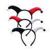Adereço de Cabeça de Palhaço Engraçado Cosplay Demônio Joker Headwear Halloween Carnaval Festa à Fantasia Fantasia Headband Props