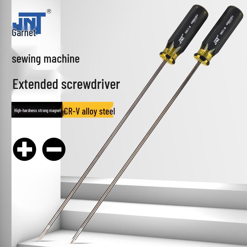 Industrial-Grade 5cm PH1 Extended Cross-Slotted Flat-Head Screwdriver S2 Steel Needle