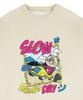 GRAVER [Unisex] Slow Driving Day Sweatshirt_Cream