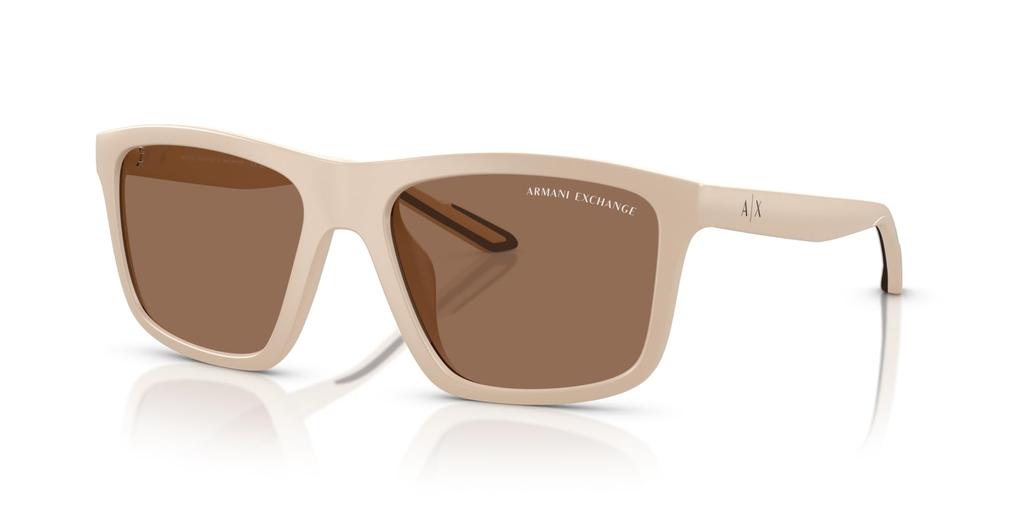 Sunglasses 0AX4149SU MATTE BEIGE 56 [Armani Exchange]