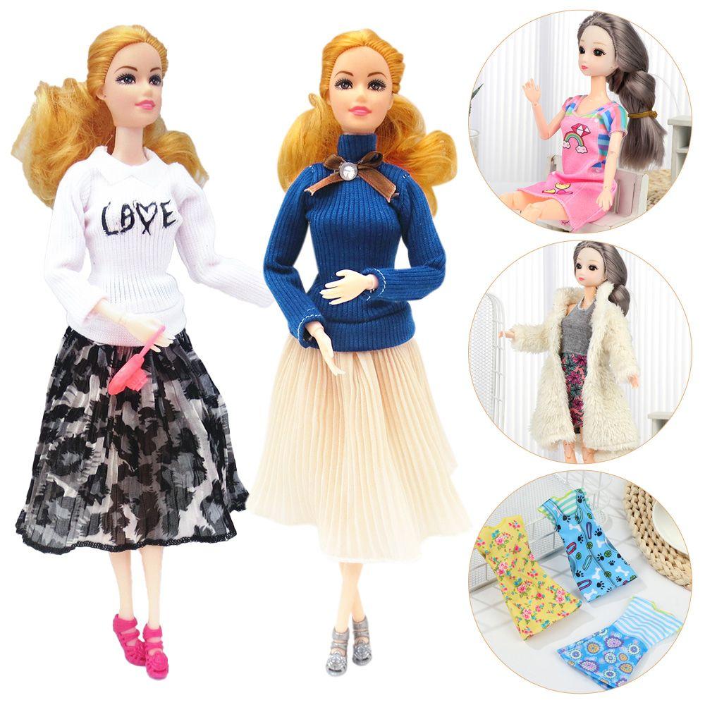 

Модная детская подарочная игрушка «сделай сам», новейшая повседневная одежда, кукольное платье, одежда для девочек, аксессуары для кукол