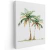 APJYM Tropical Palm Tree Wall Art Decor, Summer Beach Wall Decor, Beachy Room Decor Aesthetic, Coastal Canvas Wall Art, Coastal Wall Decor, Beach