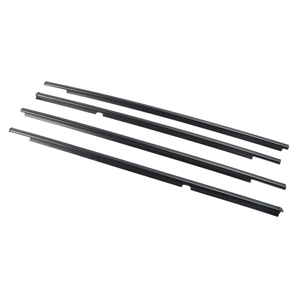 4 st Ytterdörr Glas Väderlist List För Toyota Yaris Vitz 2005-2010