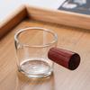 Glass Milk Cup Glass Measuring Cup with Handle Clear Scale Baking Milk Cup for Kitchen Accessories