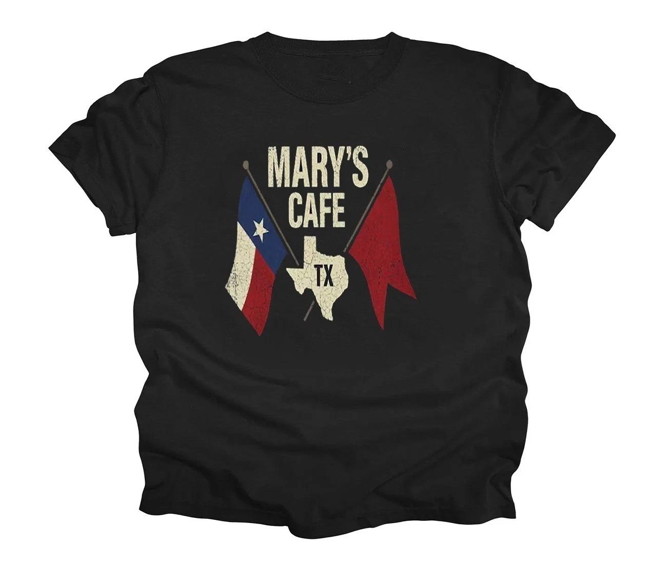 

Mary s Cafe Logo T-Shirt, TV Show Landman Inspired S