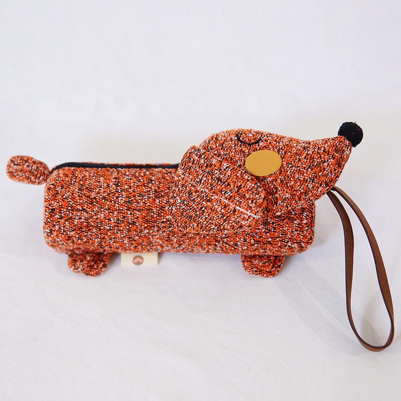 

Summer Dachshund Trio-Color Cartoon Pencil Case