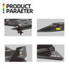 WANGE Military Armored Aircraft Model  SR-71 BlackBird Building Block Toy Set Fighter Plane Compatible with Bricks Children's Birthday Gift No.4005