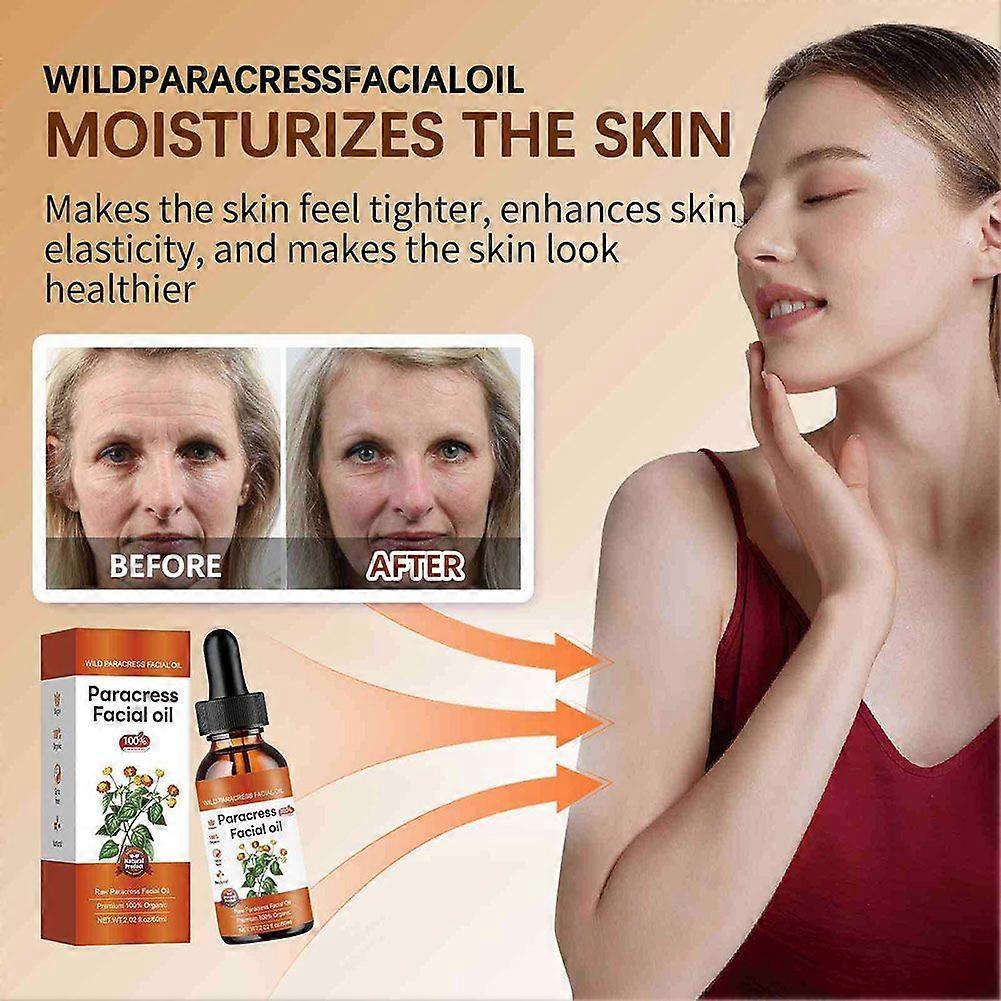 Daisies Facial Oil Serum Organic Paracress Extract Anti-Aging Moisturizing Skin Firming Essence