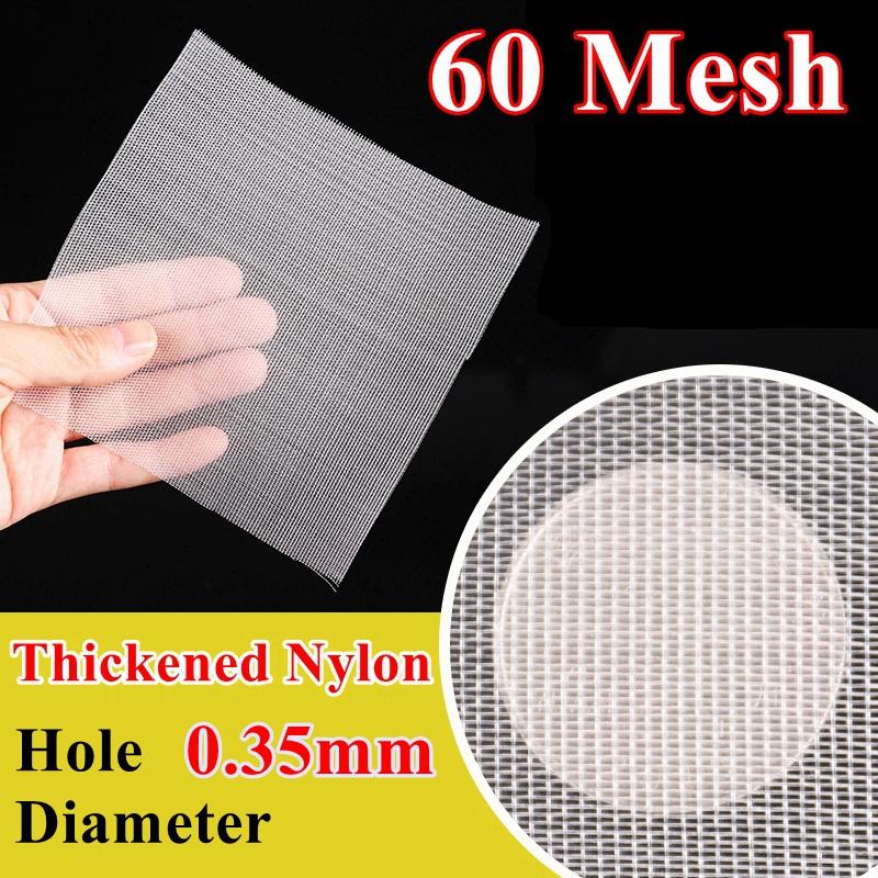 6-80 Mesh Potravinárska Zosilnená Nylonová Filtračná Sieťovina Mikrónová Domáca Kuchyňa Olej Potraviny Voda Filtračná Sieťovina Vínne Pivo Varenie