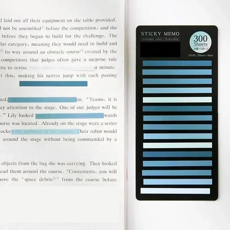 

300 листов красочных практичных указателей, клейких заметок, тонких бирок, закладок, наклеек, этикеток для офиса, студентов, чтения книг, маркировки