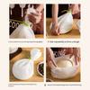 Kneading Dough Bag Silicone Dough Mixing Bag Reusable Hands-free No Stick Kitchen Tool for Mixing Resting Storage