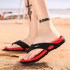 Massage 2024 Summer Men Beach Flip Flops Slip-on Slippers Male Casual Sandals Mens Bathroom Flip Flop Slides Zapatos