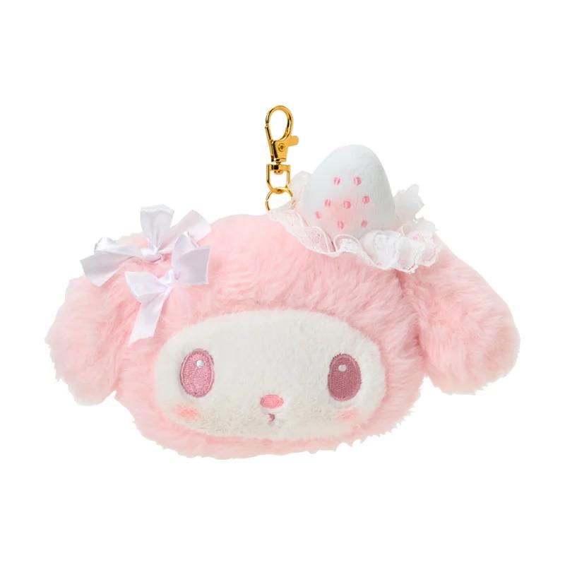 

Sanrio My Melody Face Pass Case (White Strawberry Tea Time) Japan NEW