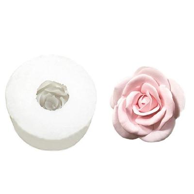 Moule en Silicone Forme Rose pour Bougie Maison Décoration Saint-Valentin Matériaux Résistants à la Chaleur