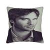 Vampire Diaries Damon Klaus  Pillow Case  Novelty Pillow Cover Graphic Pillowcases For Sofa Home Decoration