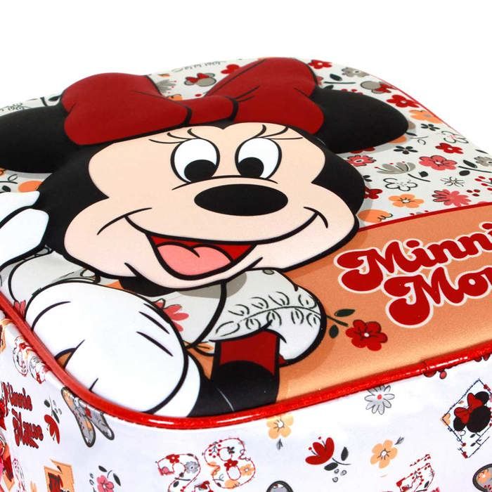 Sac à dos - KARACTER MANIA - Minnie Mouse - Rouge - Taille Unique - Préscolaire