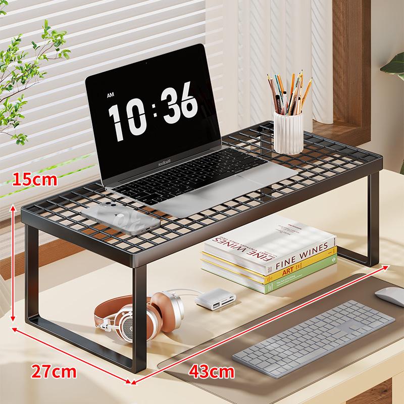Laptop Stand Heat Dissipation Barbecue Stand Support Stand Home Desktop Height Increasing Stand Suspended Office Desk Dormitory