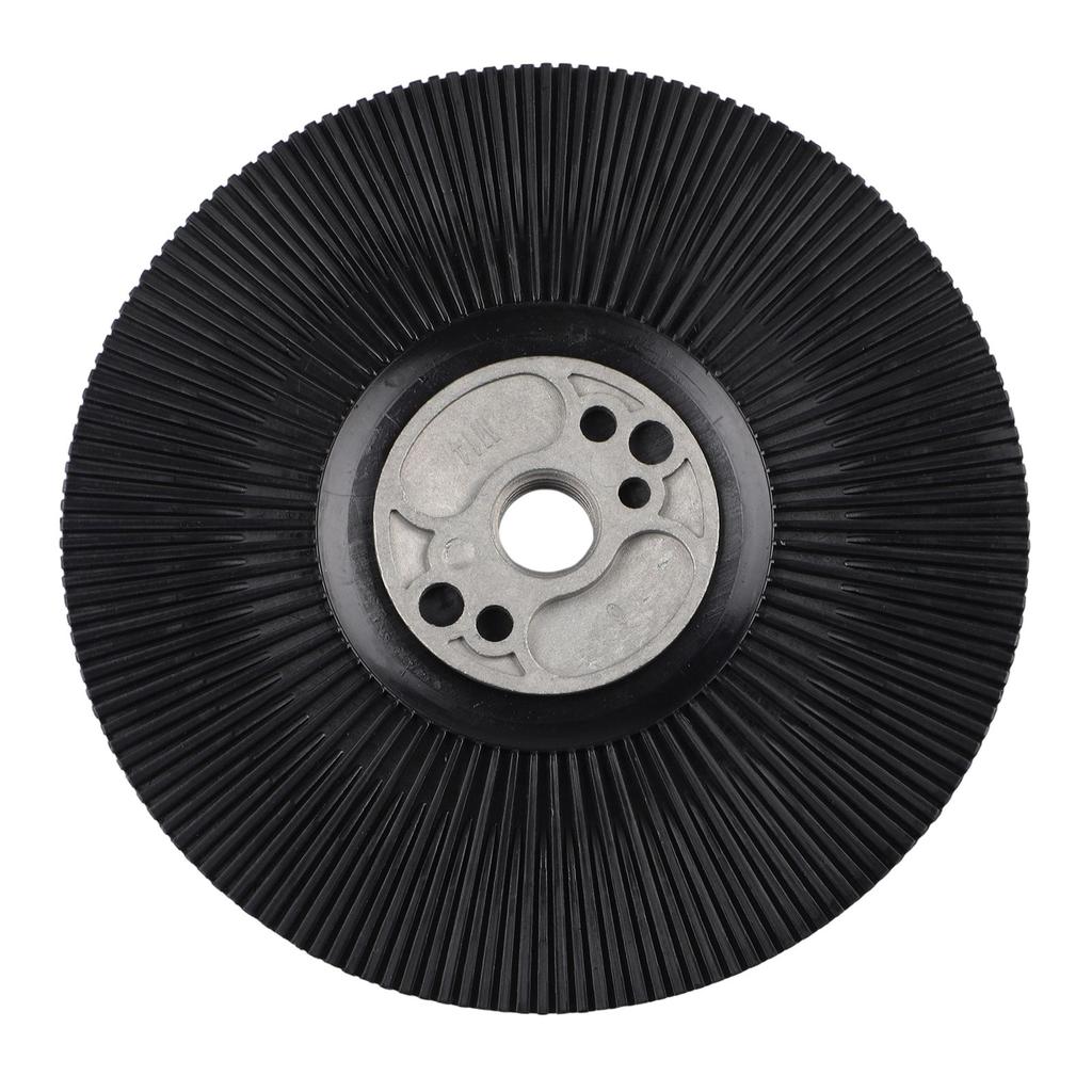 457inch Sanding Disc Backing Pad for Angle Grinders with Secure Attachment and Air Holes to Prevent Overheating During Use