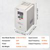 VFD 5 LE 4 kW 8,5 A 3 fázisú AC 380 V bemenet 3 fázisú 0-380 V kimenet 0-2000 Hz