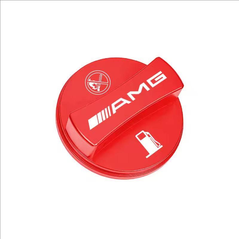 1pc Car Oil Tank Protect Cover Refuel Fuel Tank Cap Accessories For Mercedes Benz AMG A B C E G CLA W211 W203 W204 C260 E300L