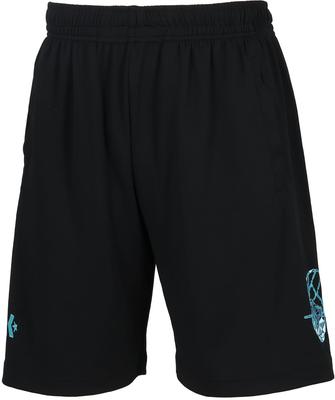 Basketball Shorts Practice Pants CB251862 Black X Turquoise [Converse] (with Pockets)
