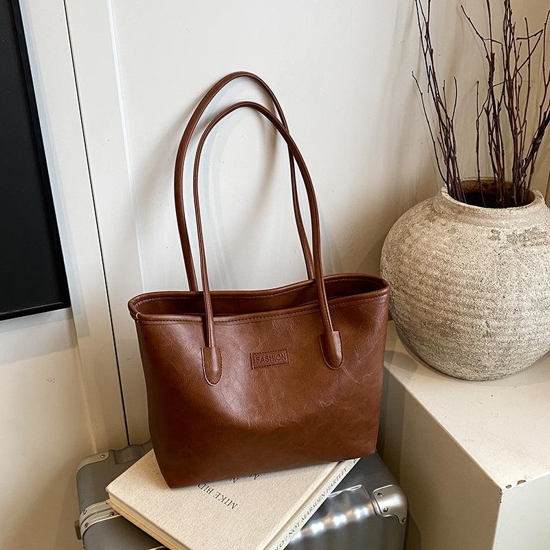 

Модная универсальная сумка через плечо для поездок на работу, женская осенняя новинка, студенческая сумка-тоут большой вместимости для занятий