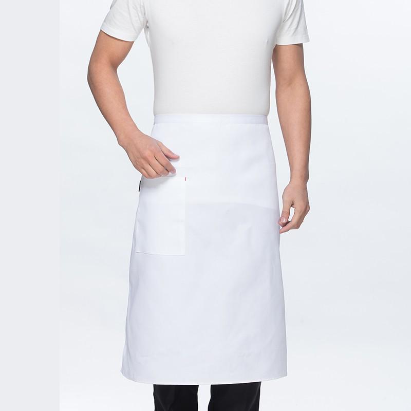 Men's Dirt-Resistant Custom-Printed Half-Waist Kitchen Apron