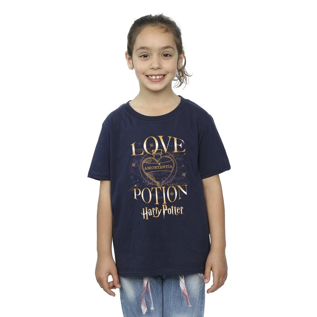 HARRY POTTER Girls Love Potion Cotton T-Shirt