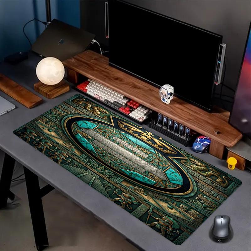 Club Santos Laguna Print Mouse Pad, Anti‑Slip Desktop keyboard Mat, for PC Laptop Gaming Working Daily Use, Cool Festival Surprise Gift