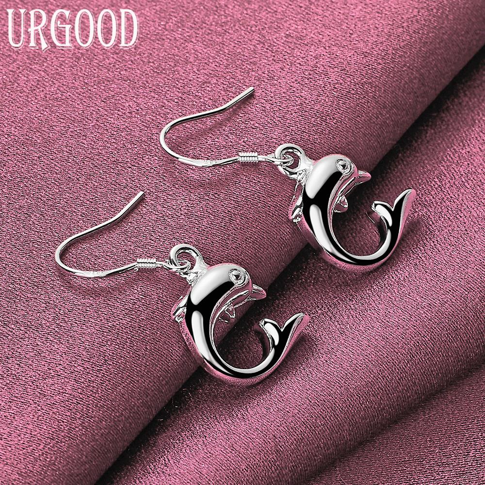 Cercei Delfin la Modă din Argint Sterling 925 Bijuterii de Nuntă