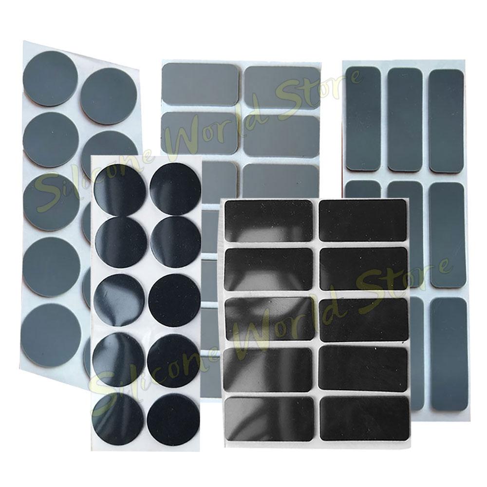 SW Self Adhesive Silicone Anti Collision Pad Anti Slip Sponge Mat Door Stopper Damper Buffer Soundproofing Furniture Pad Cushion