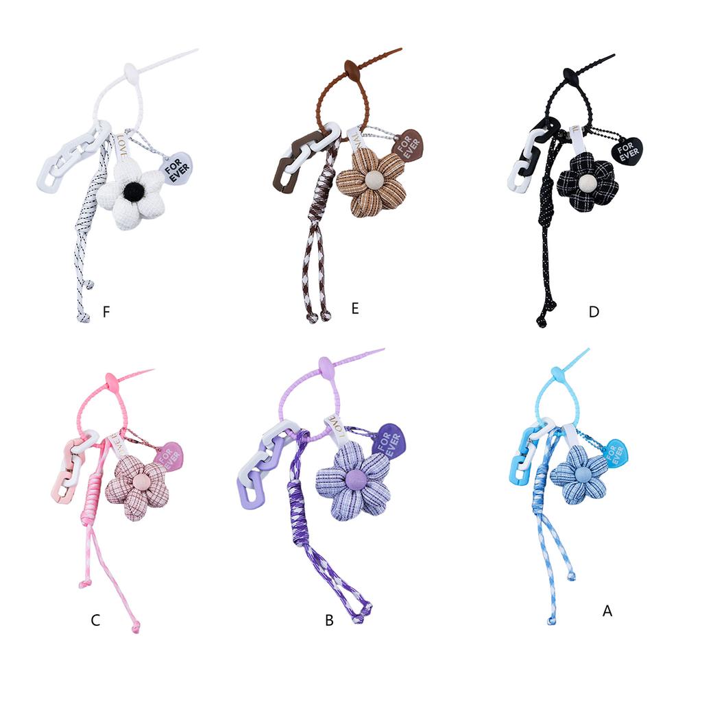 Delicate Flower Keychain Bag Pendant Fashionable Key Holder Bags Accesories Suitable For Everyday Commute And Travel