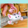 Delightful Jinnew Devon Rex Cat Sunglasses Keychain Resin Material Cute Animal Keychain