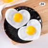 4 Pcs Simulated Hotpot Ingredient Model Mini Fake Vegetable Realistic Beef Roll Restaurant Store Barbecue Shop Display Decor