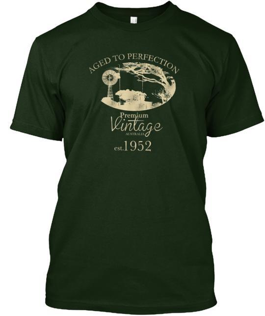 Vintage 1952 T-Shirt Made in the USA Size S to 5XL Unisex T-Shirt XL