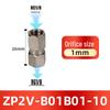 ZP2V Pneumatic Quick Connector Seal Valve: Air Conditioning Fast Twist Fittings