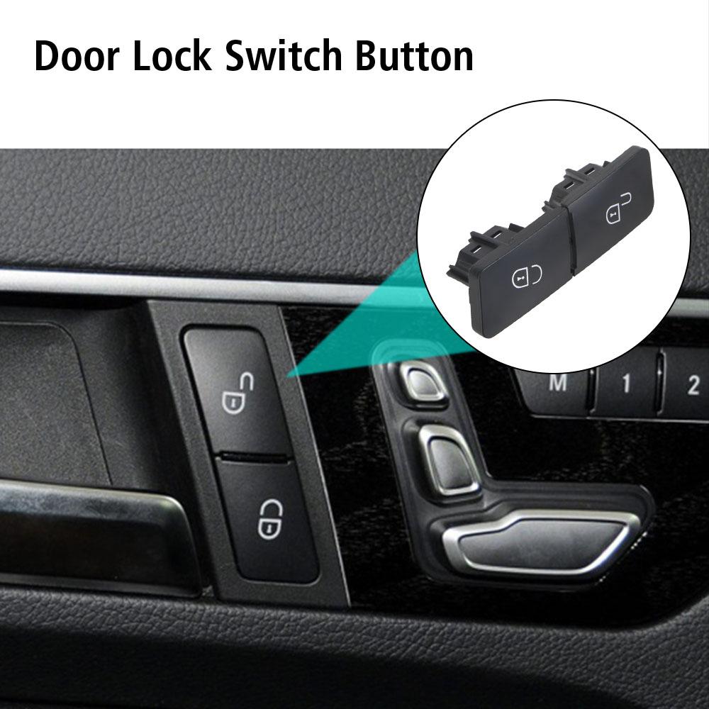Left Right Door Lock Switch Button Replacement For Mercedes Benz C GLK W204 E Class W212 W207 Car Accessories Car Interior