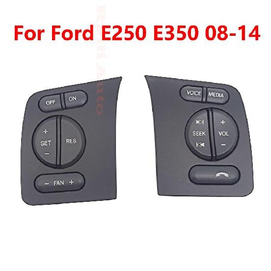 

Ruili217 7 для рулевого колеса, клавиши управления мультимедиа для Ford E250 E350 2008-2014, рулевое колесо Cruiser Speed Low