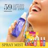 Alcohol-Free Brazilian Beach Perfume Spray Set - Long-lasting Fresh Fragrance for Body & Clothes