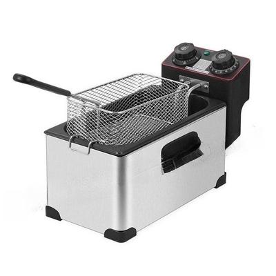 Kitchen Large Capacity Oil Fryer Constant Temperature Fried Chicken Frying Machine Professional Commercial Electric Fryer