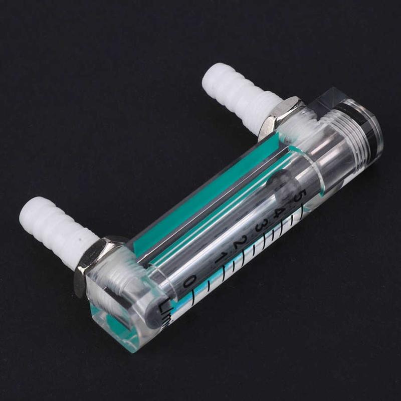 5LPM Plastic Air Flowmeter ( H=70mm Oxygen Flow Meter) with Control for Valve for Oxygen Conectrator It Can Adjust Flow