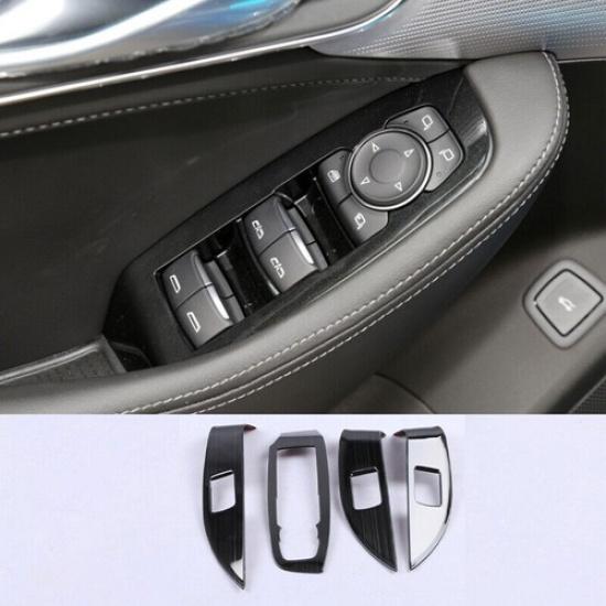 For Cadillac CT5 -2024 Black Titanium Window Lift Panel Switch Cover Decor
