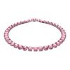 Milleni Octagonal Cut Crystal Necklace Women Necklace Pink 5608807