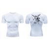 Angel Graphic Athletic Quick Dry Tshirts for Men Christian Gym Workout Running Compression Shirt Undershirt Tees Tops Activewear